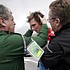 Frank Schleck est victiume d'une chute pendant la troisime tape du Tour du Pays Basque 2006